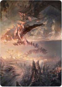 Needleverge Pathway Art Card [Zendikar Rising Art Series] | Gate City Games LLC