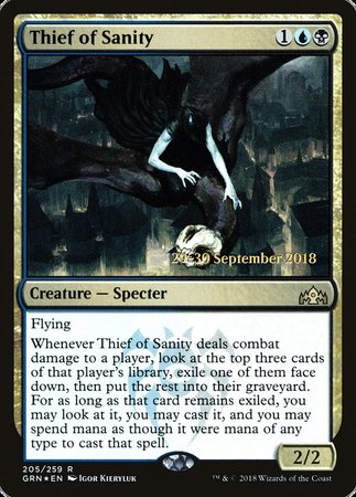 Thief of Sanity [Guilds of Ravnica Promos] | Gate City Games LLC