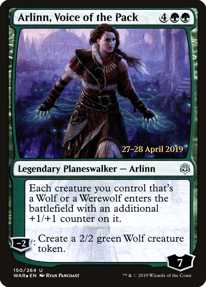 Arlinn, Voice of the Pack  [War of the Spark Prerelease Promos] | Gate City Games LLC