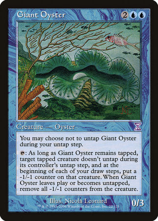 Giant Oyster [Time Spiral Timeshifted] | Gate City Games LLC