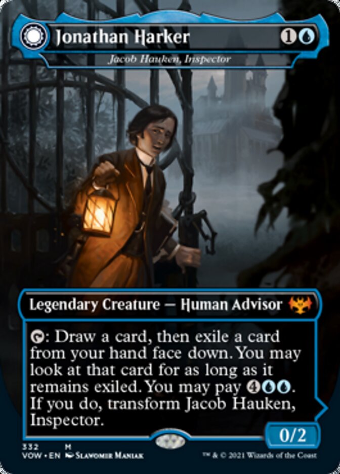 Jacob Hauken, Inspector // Hauken's Insight - Jonathan Harker // Harker's Obsessive Inquiry [Innistrad: Crimson Vow] | Gate City Games LLC