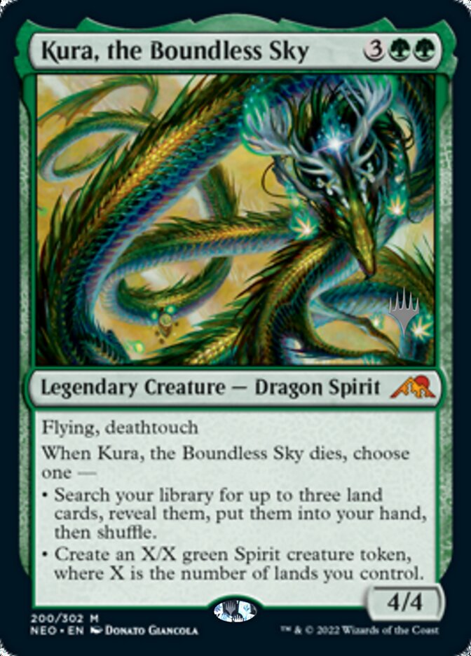 Kura, the Boundless Sky (Promo Pack) [Kamigawa: Neon Dynasty Promos] | Gate City Games LLC