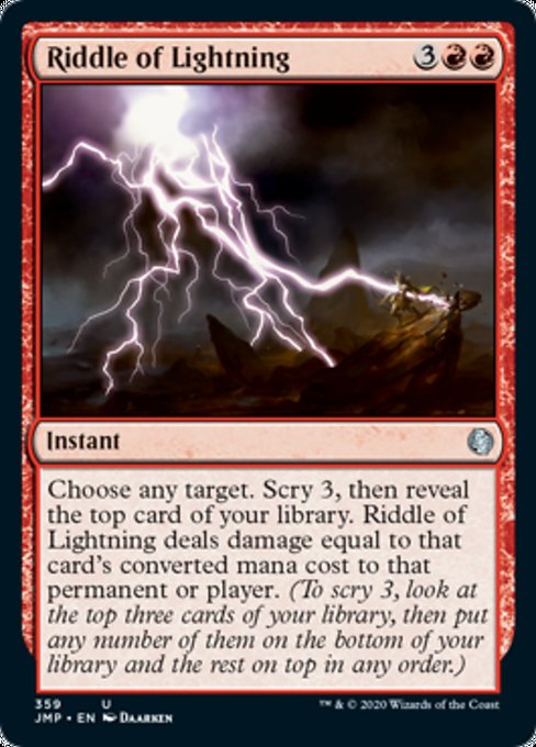Riddle of Lightning [Jumpstart] | Gate City Games LLC