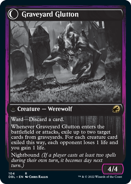 Graveyard Trespasser // Graveyard Glutton [Innistrad: Double Feature] | Gate City Games LLC