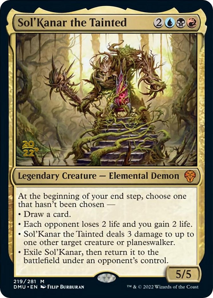 Sol'Kanar the Tainted [Dominaria United Prerelease Promos] | Gate City Games LLC