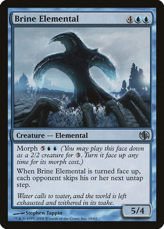 Brine Elemental [Duel Decks: Jace vs. Chandra] | Gate City Games LLC