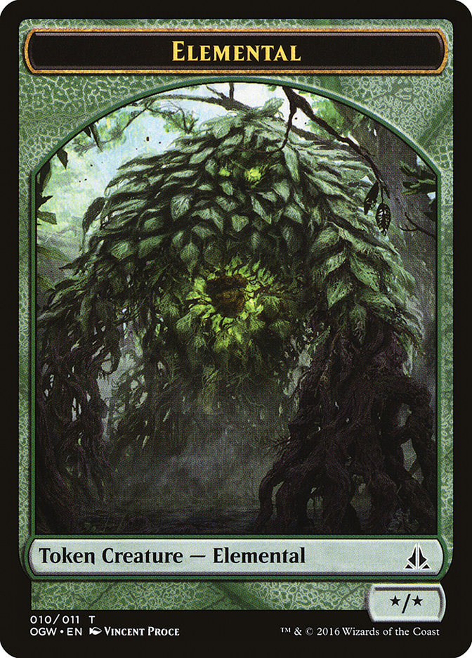 Elemental (010/011) [Oath of the Gatewatch Tokens] | Gate City Games LLC