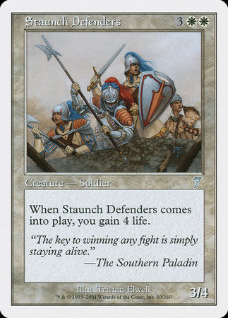 Staunch Defenders [Seventh Edition] | Gate City Games LLC