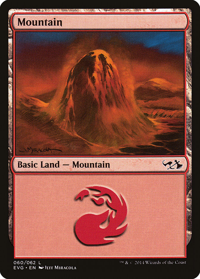 Mountain (60) (Elves vs. Goblins) [Duel Decks Anthology] | Gate City Games LLC