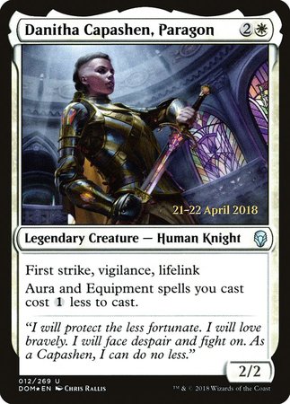Danitha Capashen, Paragon [Dominaria Promos] | Gate City Games LLC