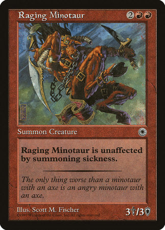 Raging Minotaur [Portal] | Gate City Games LLC