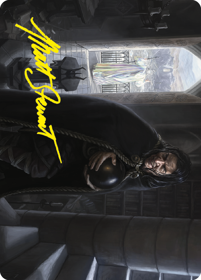 Grima, Saruman's Footman Art Card (Gold-Stamped Signature) [The Lord of the Rings: Tales of Middle-earth Art Series] | Gate City Games LLC