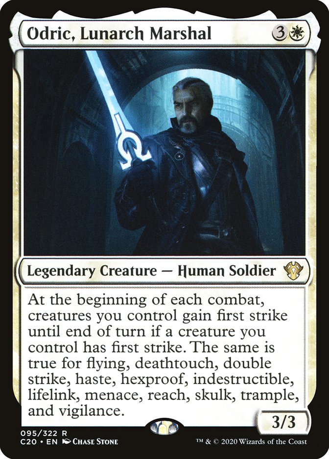 Odric, Lunarch Marshal [Commander 2020] | Gate City Games LLC