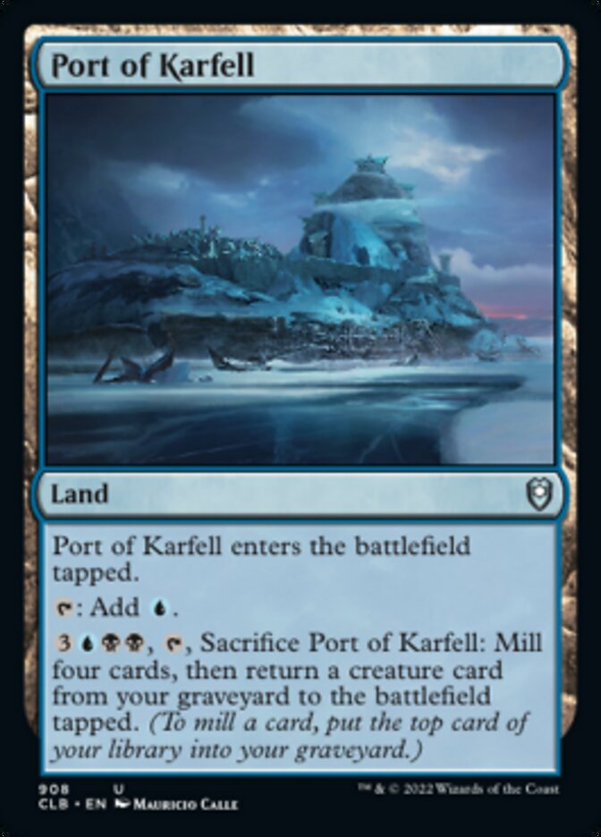 Port of Karfell [Commander Legends: Battle for Baldur's Gate] | Gate City Games LLC