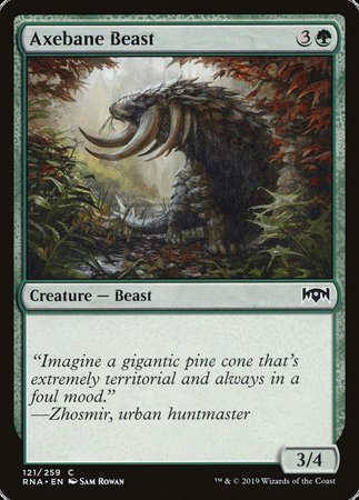 Axebane Beast [Ravnica Allegiance] | Gate City Games LLC