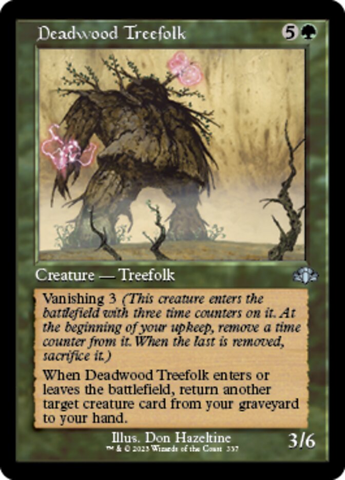 Deadwood Treefolk (Retro) [Dominaria Remastered] | Gate City Games LLC