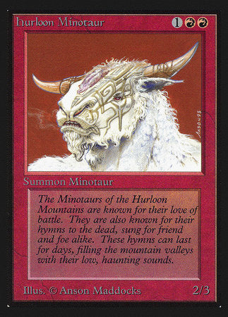 Hurloon Minotaur (IE) [Intl. Collectors’ Edition] | Gate City Games LLC