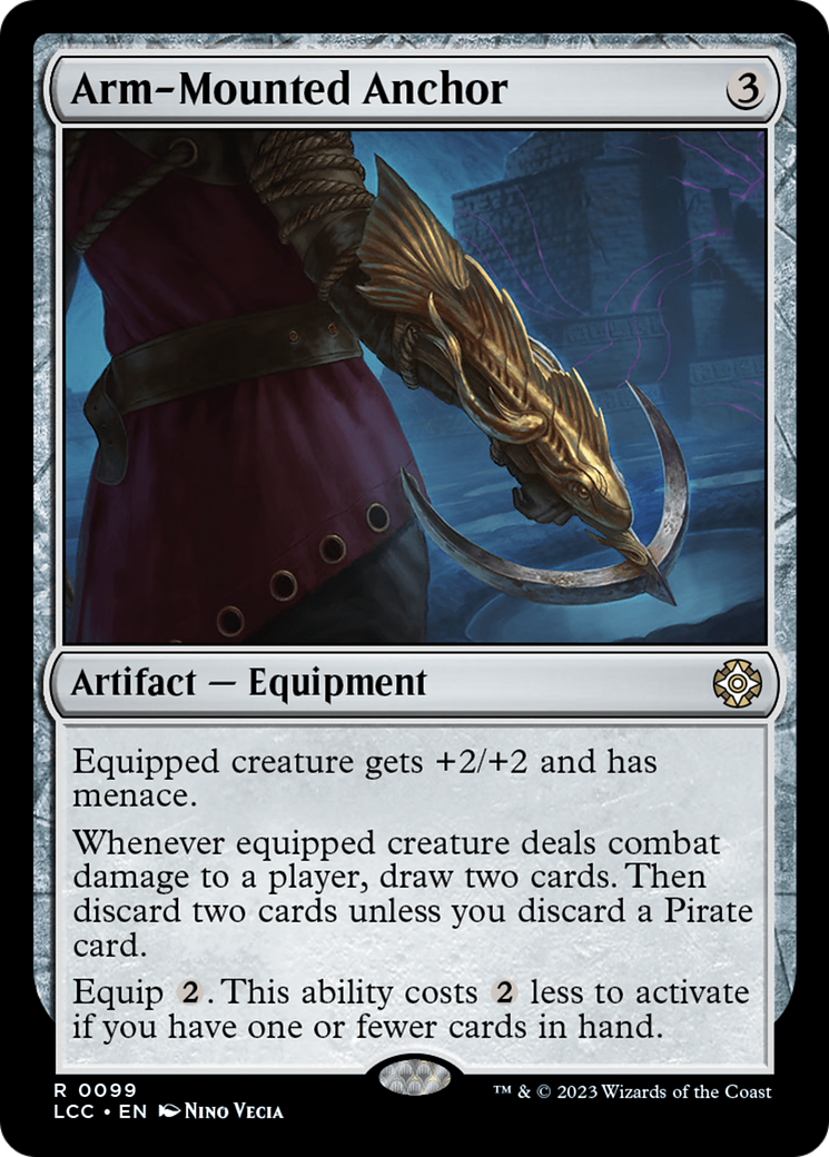 Arm-Mounted Anchor [The Lost Caverns of Ixalan Commander] | Gate City Games LLC