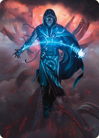 Jace, the Perfected Mind Art Card [Phyrexia: All Will Be One Art Series] | Gate City Games LLC