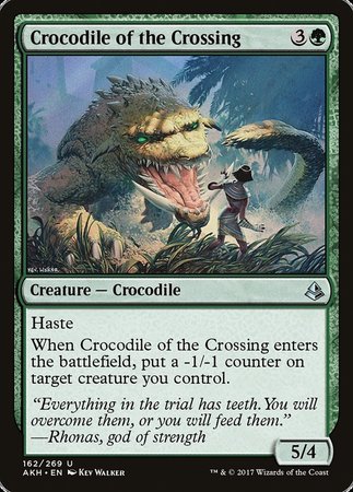 Crocodile of the Crossing [Amonkhet] | Gate City Games LLC