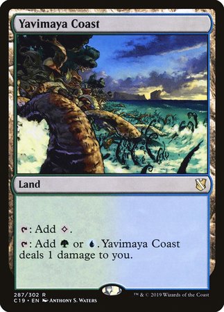 Yavimaya Coast [Commander 2019] | Gate City Games LLC