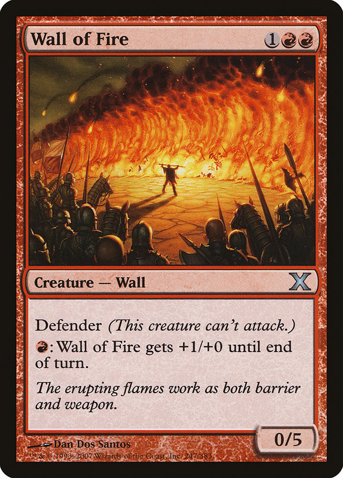 Wall of Fire [Tenth Edition] | Gate City Games LLC