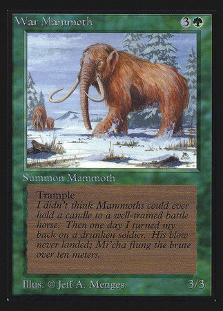 War Mammoth (CE) [Collectors’ Edition] | Gate City Games LLC