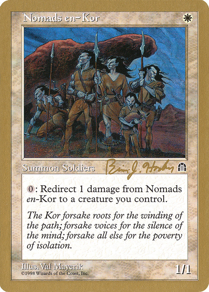 Nomads en-Kor (Brian Hacker) [World Championship Decks 1998] | Gate City Games LLC