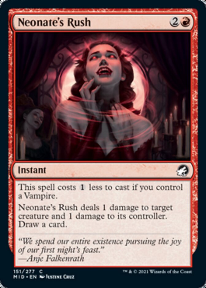 Neonate's Rush [Innistrad: Midnight Hunt] | Gate City Games LLC