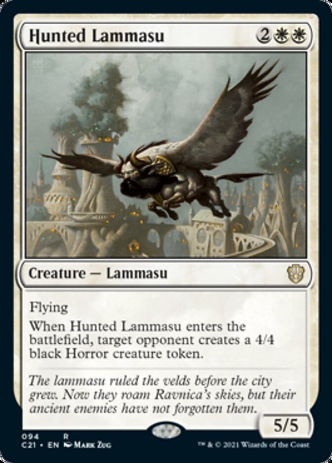 Hunted Lammasu [Commander 2021] | Gate City Games LLC