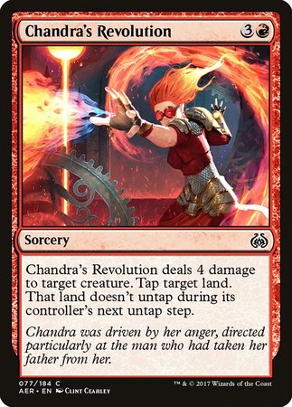 Chandra's Revolution [Aether Revolt] | Gate City Games LLC