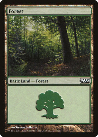Forest (247) [Magic 2013] | Gate City Games LLC
