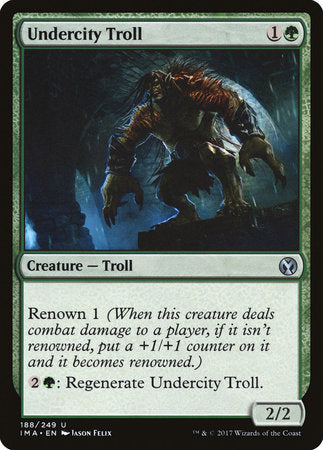 Undercity Troll [Iconic Masters] | Gate City Games LLC