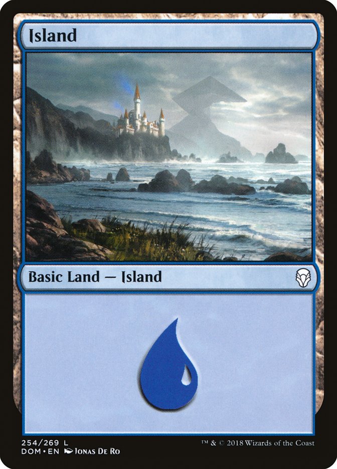 Island (254) [Dominaria] | Gate City Games LLC