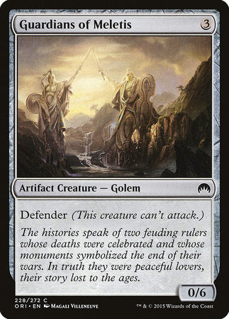 Guardians of Meletis [Magic Origins] | Gate City Games LLC