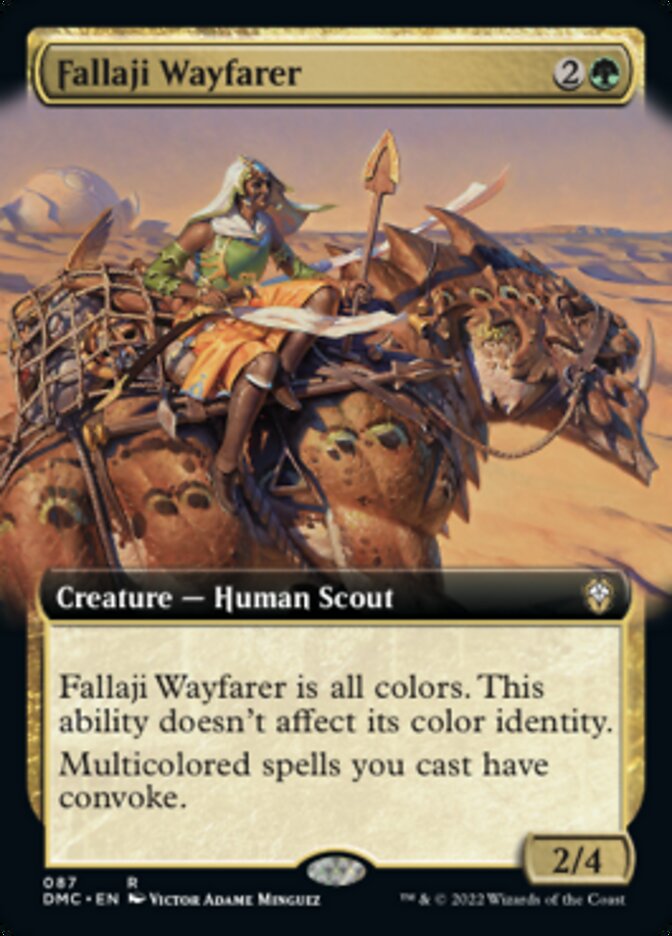 Fallaji Wayfarer (Extended Art) [Dominaria United Commander] | Gate City Games LLC