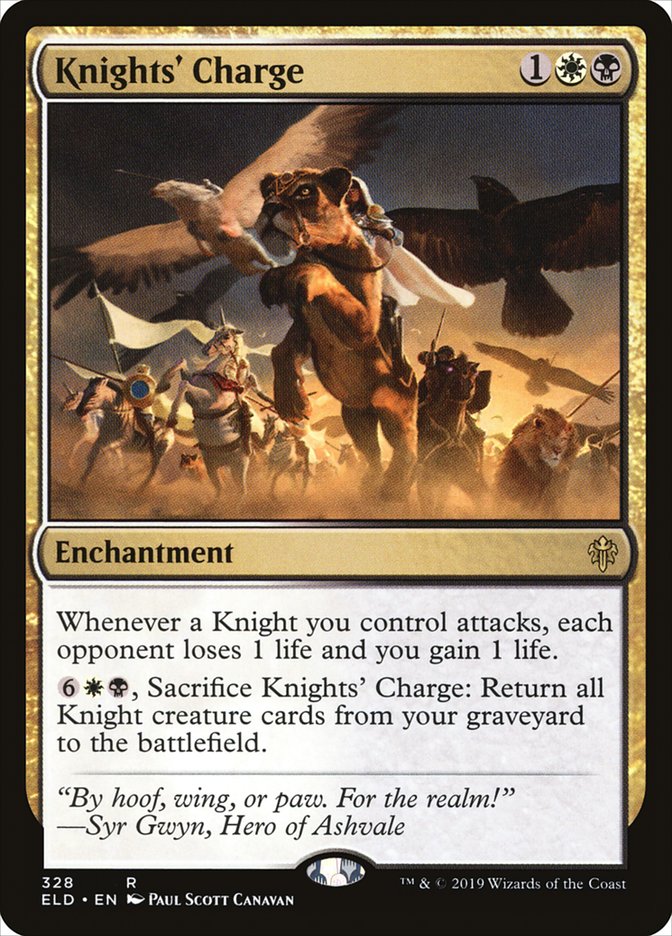 Knights' Charge [Throne of Eldraine] | Gate City Games LLC