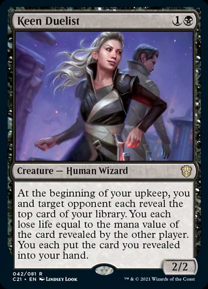 Keen Duelist [Commander 2021] | Gate City Games LLC