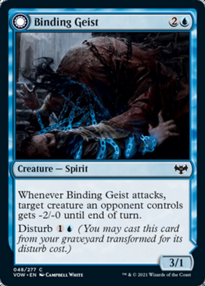 Binding Geist // Spectral Binding [Innistrad: Crimson Vow] | Gate City Games LLC