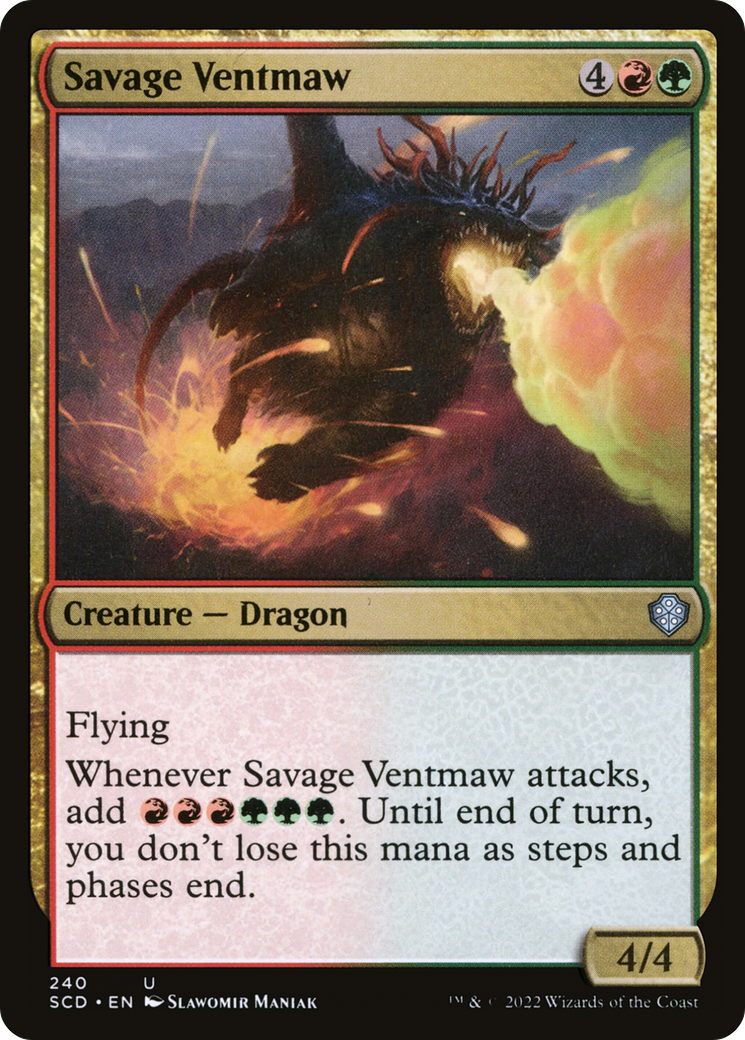 Savage Ventmaw [Starter Commander Decks] | Gate City Games LLC