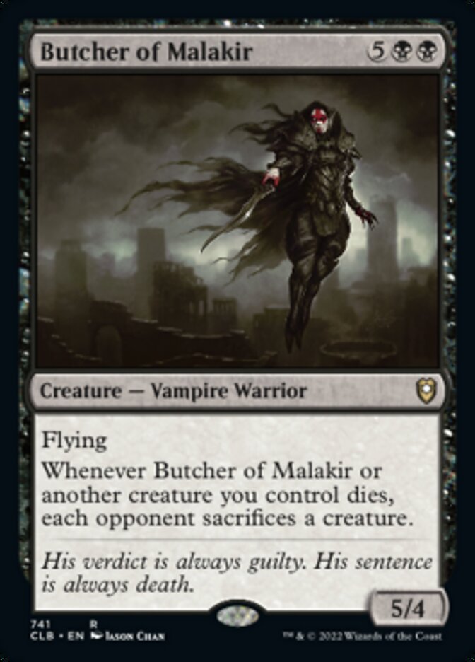 Butcher of Malakir [Commander Legends: Battle for Baldur's Gate] | Gate City Games LLC