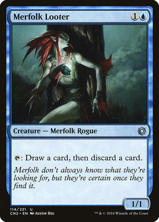 Merfolk Looter [Conspiracy: Take the Crown] | Gate City Games LLC