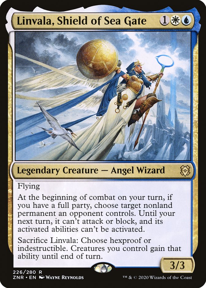 Linvala, Shield of Sea Gate [Zendikar Rising] | Gate City Games LLC