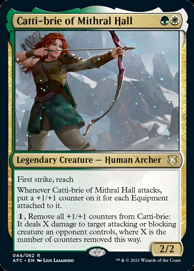 Catti-brie of Mithral Hall [Dungeons & Dragons: Adventures in the Forgotten Realms Commander] | Gate City Games LLC