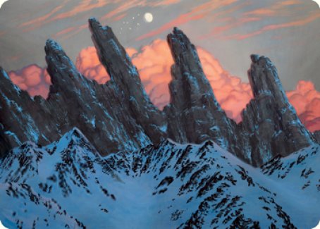 Mountain (275) Art Card [Dungeons & Dragons: Adventures in the Forgotten Realms Art Series] | Gate City Games LLC