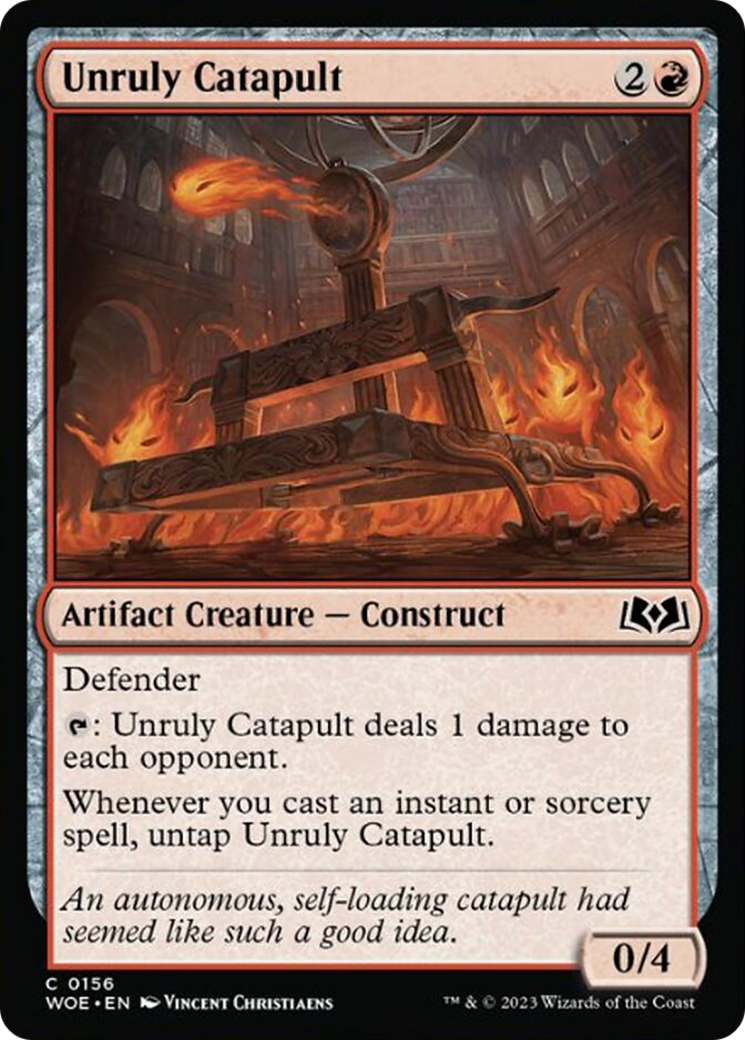 Unruly Catapult [Wilds of Eldraine] | Gate City Games LLC