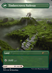 Cragcrown Pathway // Timbercrown Pathway (Borderless) [Secret Lair: Ultimate Edition 2] | Gate City Games LLC
