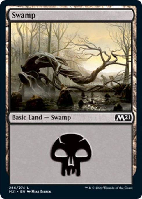 Swamp [Core Set 2021] | Gate City Games LLC