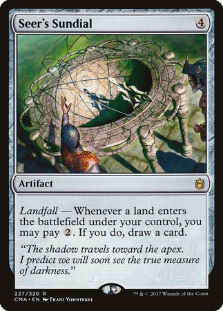 Seer's Sundial [Commander Anthology] | Gate City Games LLC