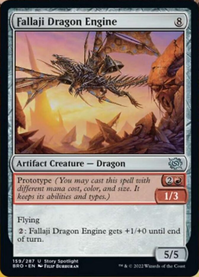Fallaji Dragon Engine [The Brothers' War] | Gate City Games LLC